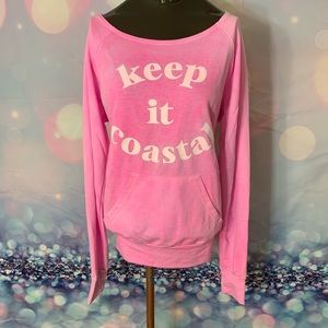 C&C Boatneck Pullover